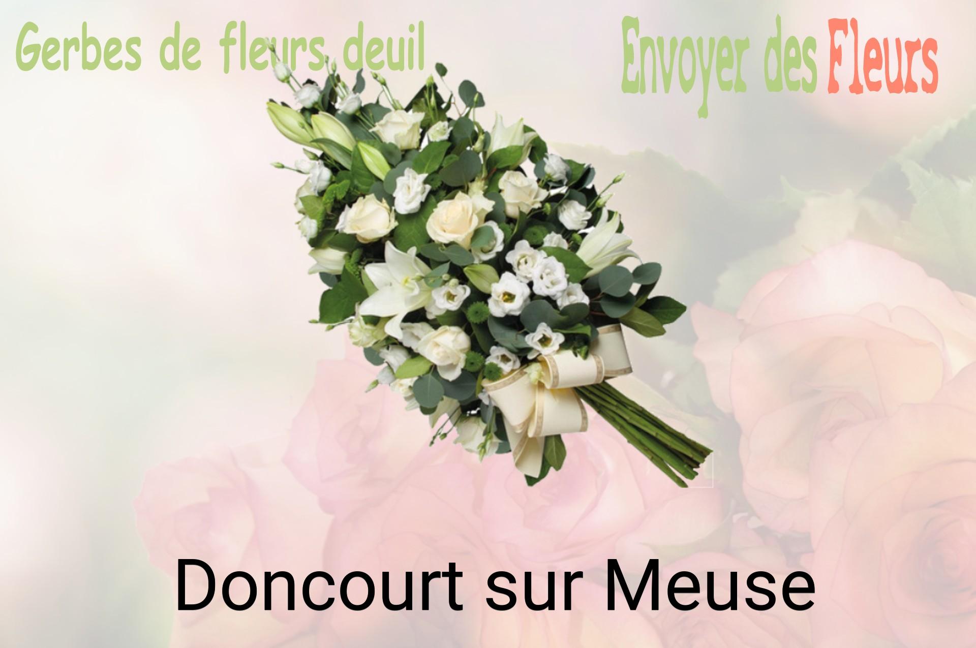 Gerbe de fleurs de deuil livrée à Doncourt-sur-Meuse